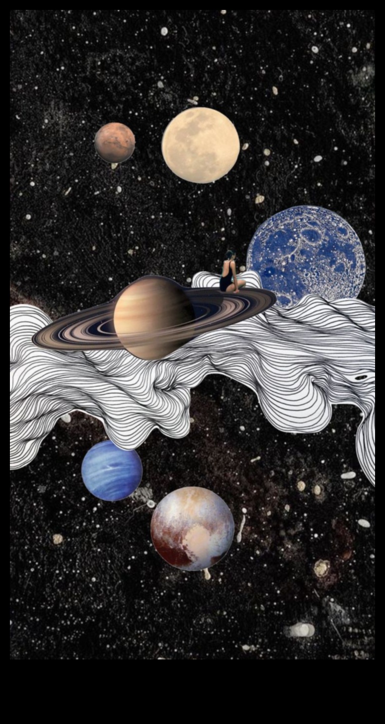 Colaj ceresc: expresii artistice ale minunilor astrale în spațiul cosmic