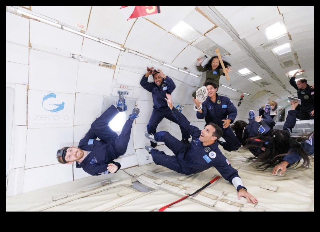 Orizonturi plutitoare: Navigarea Cosmosului în Zero Gravity