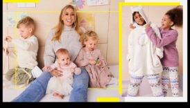 Snuggle Style Mostra contra bebeluși drăguță și coordonată contra familia modernă 6 Stil de ghemuire: modă drăguță și coordonată pentru bebeluși